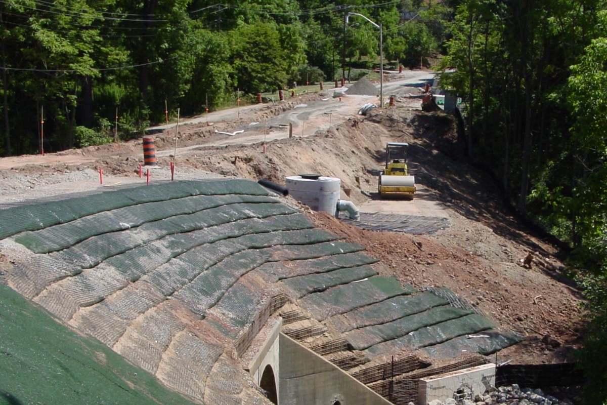 Storm Drainage and Pond